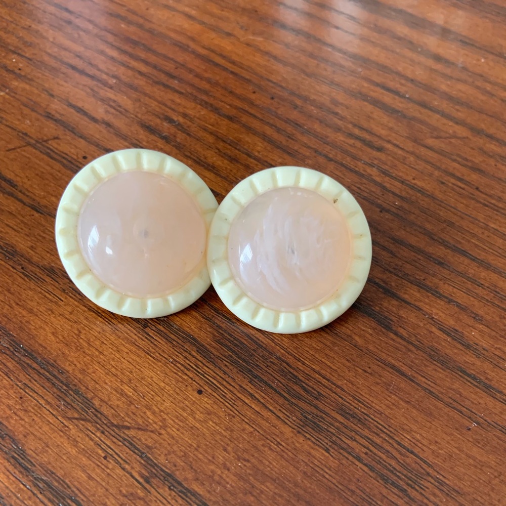 Vintage Pink Earrings